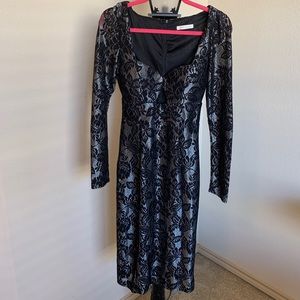 40s 50s cocktail evening dress